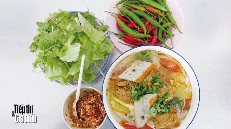 Bún chả cá - món ăn gắn liền với thành phố biển Đà Nẵng